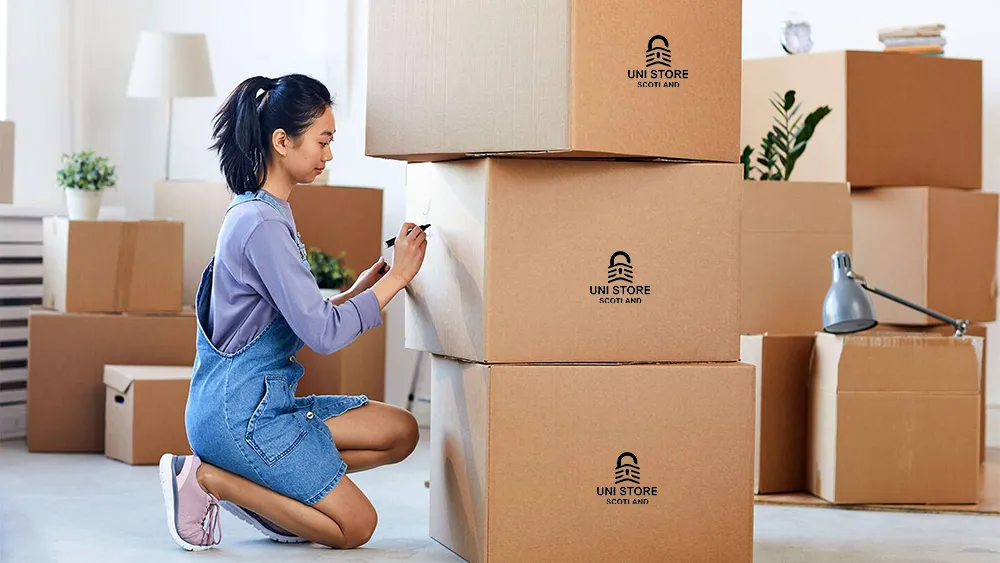 Unistore Scotland - Cheap Student Storage - Free Boxes Pickup and Redelivery