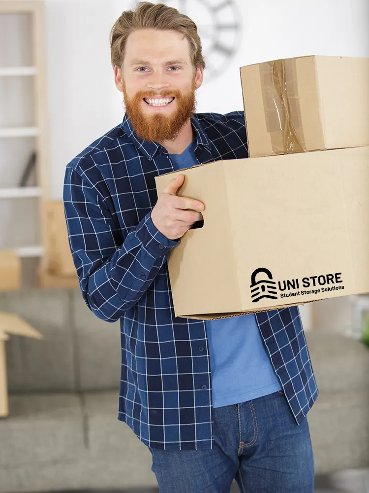 Unistore Scotland - University of Stirling Student Storage - Student storage collection from Andrew Stewart Hall and Muirhead House